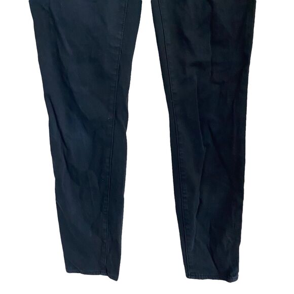 Madewell 27 Skinny Skinny Jeans Black Solid Pants Stretch Basic - Picture 5 of 8